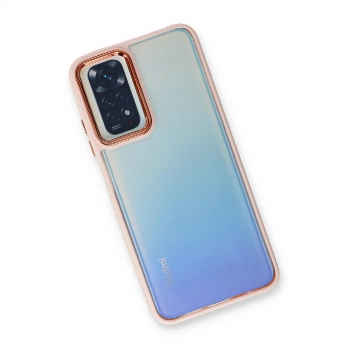 Note 11 Pro Kılıf Dora Kapak - Pudra