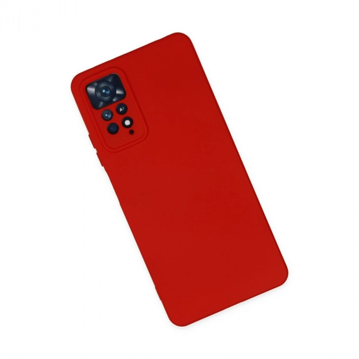 Note 11 Pro Kılıf Nano İçi Kadife  - Kırmızı