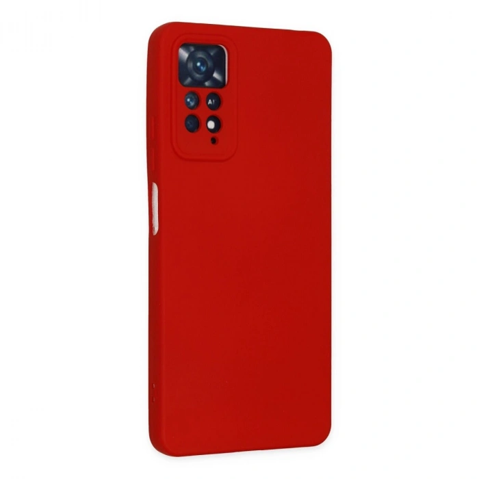 Note 11 Pro Kılıf Nano İçi Kadife  - Kırmızı