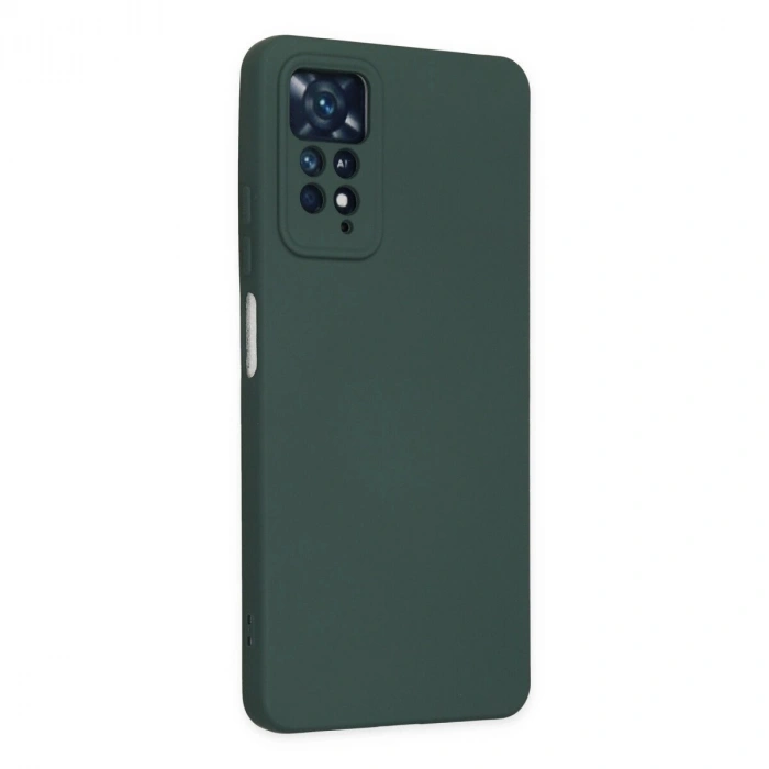 Note 11 Pro Kılıf Nano İçi Kadife  - Koyu Yeşil