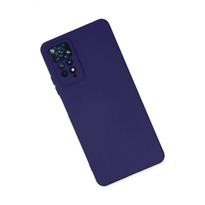 Note 11 Pro Kılıf Nano İçi Kadife  - Mor
