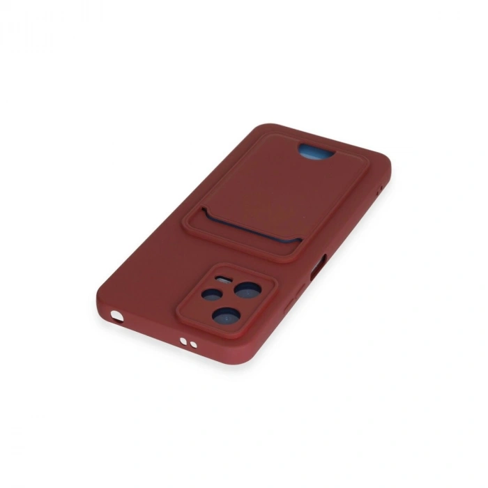 Note 12 4g Kılıf Kelvin Kartvizitli  - Bordo
