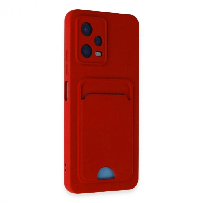 Note 12 4g Kılıf Kelvin Kartvizitli  - Kırmızı