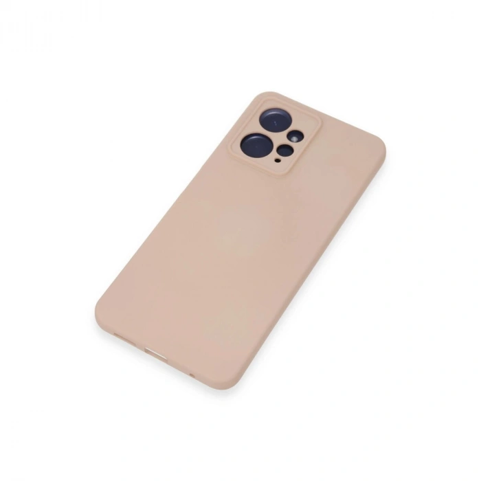 Note 12 4g Kılıf Nano İçi Kadife  - Pudra