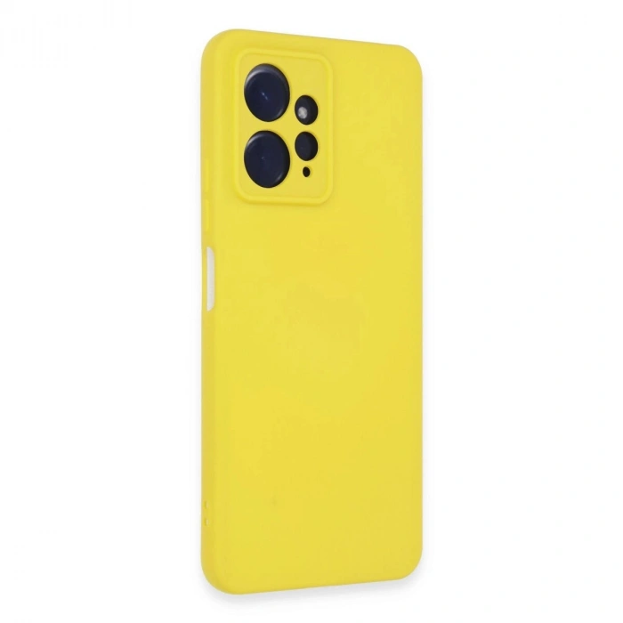Note 12 4g Kılıf Nano İçi Kadife  - Sarı