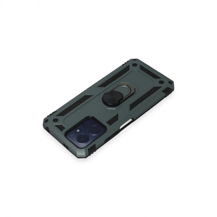 Note 12 4g Kılıf Sofya Yüzüklü  Kapak - Yeşil