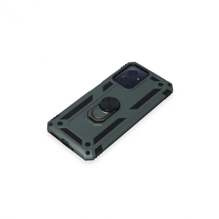 Note 12 4g Kılıf Sofya Yüzüklü  Kapak - Yeşil