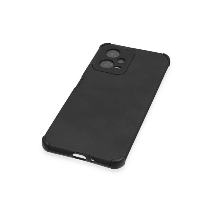 Note 12 5g Kılıf Loop Deri  - Siyah
