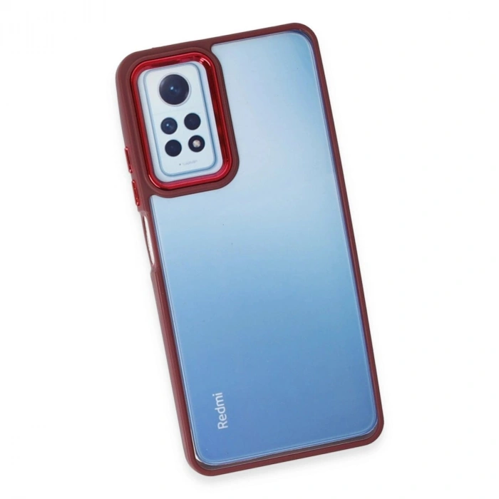 Note 12 Pro 4g Kılıf Dora Kapak - Kırmızı