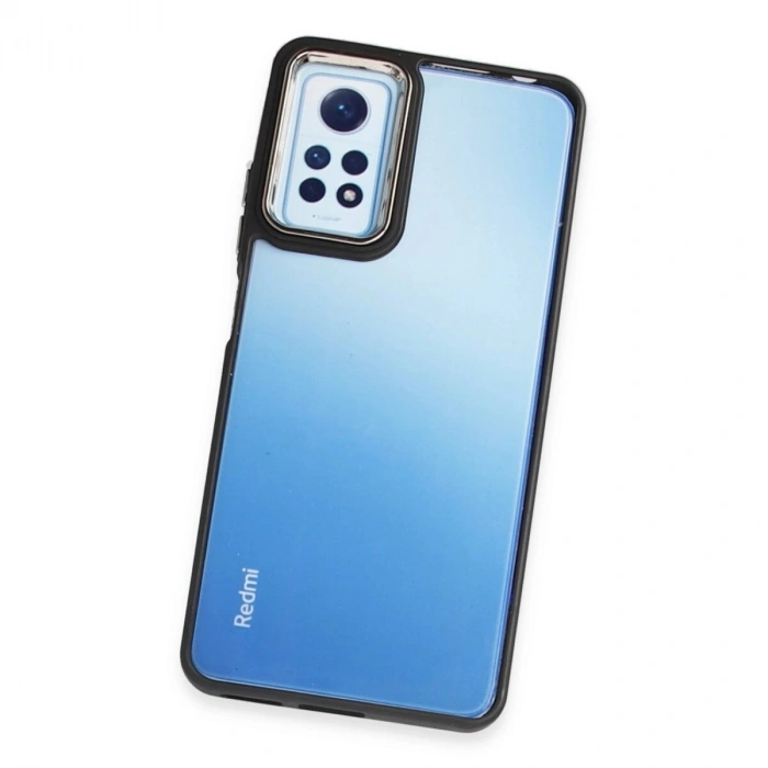 Note 12 Pro 4g Kılıf Dora Kapak - Siyah