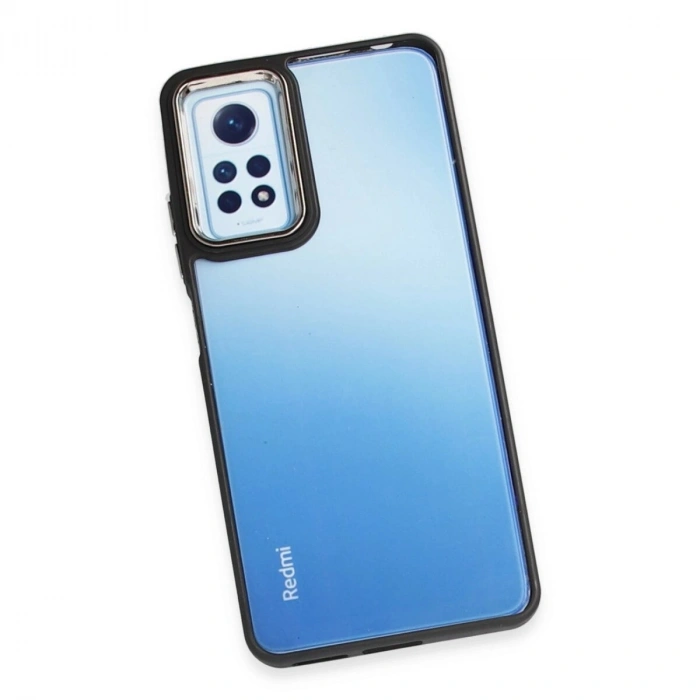 Note 12 Pro 4g Kılıf Dora Kapak - Siyah
