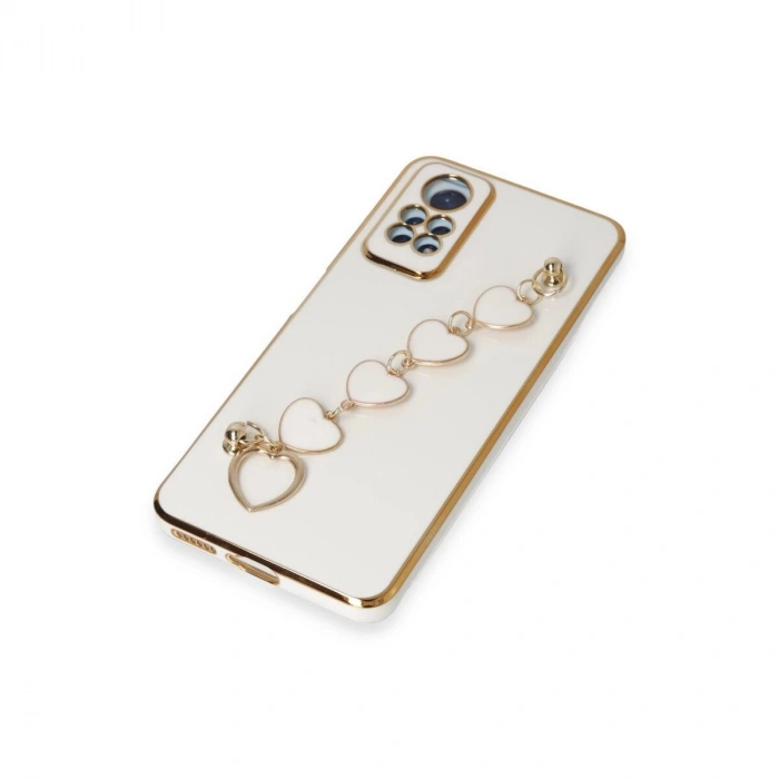 Note 12 Pro 4g Kılıf Esila  - Beyaz