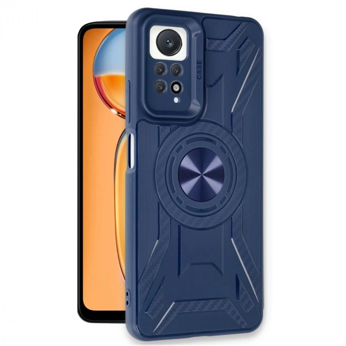 Note 12 Pro 4g Kılıf Lincoln  - Lacivert