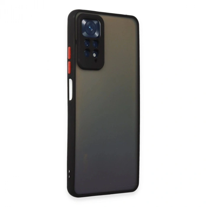 Note 12 Pro 4g Kılıf Montreal  Kapak - Siyah