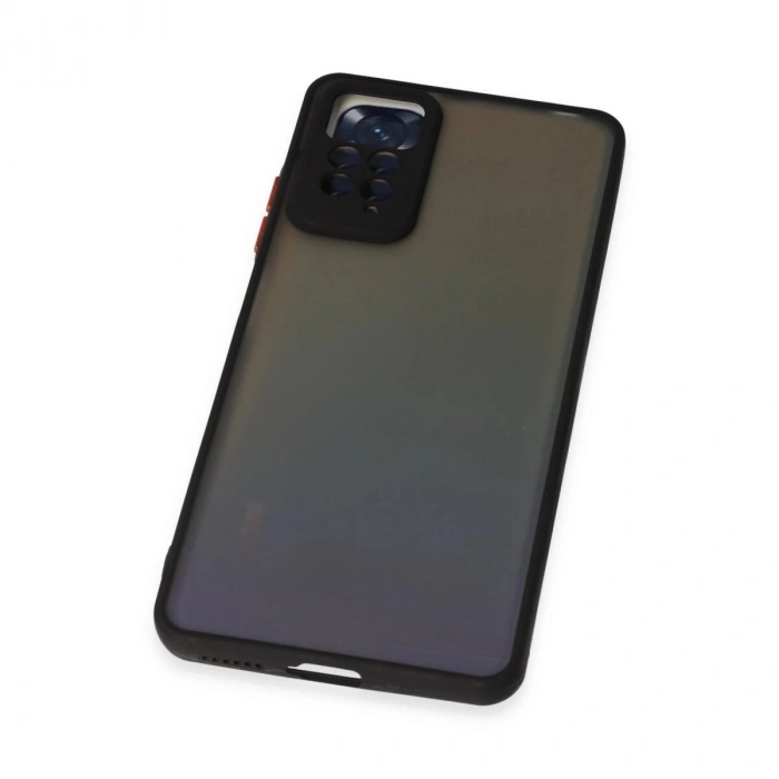 Note 12 Pro 4g Kılıf Montreal  Kapak - Siyah