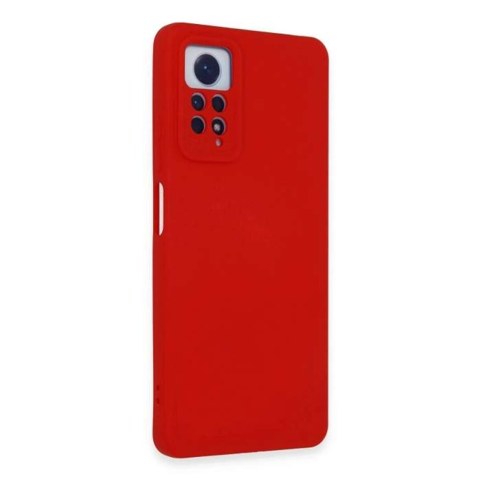 Note 12 Pro 4g Kılıf Nano İçi Kadife  - Kırmızı