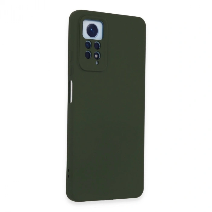 Note 12 Pro 4g Kılıf Nano İçi Kadife  - Koyu Yeşil
