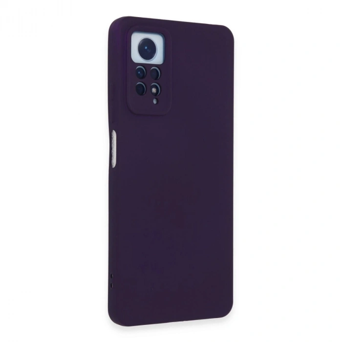 Note 12 Pro 4g Kılıf Nano İçi Kadife  - Mor