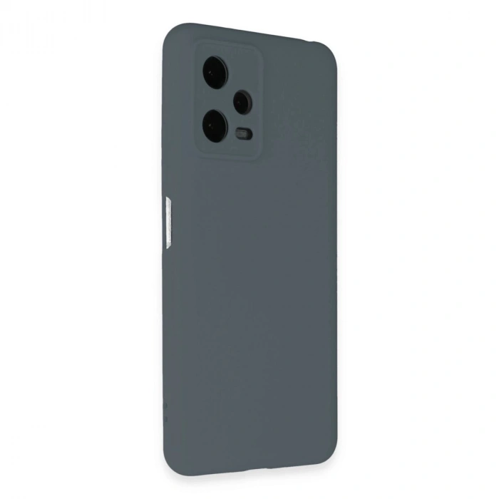 Note 12 Pro 5g Kılıf Nano İçi Kadife  - Gri