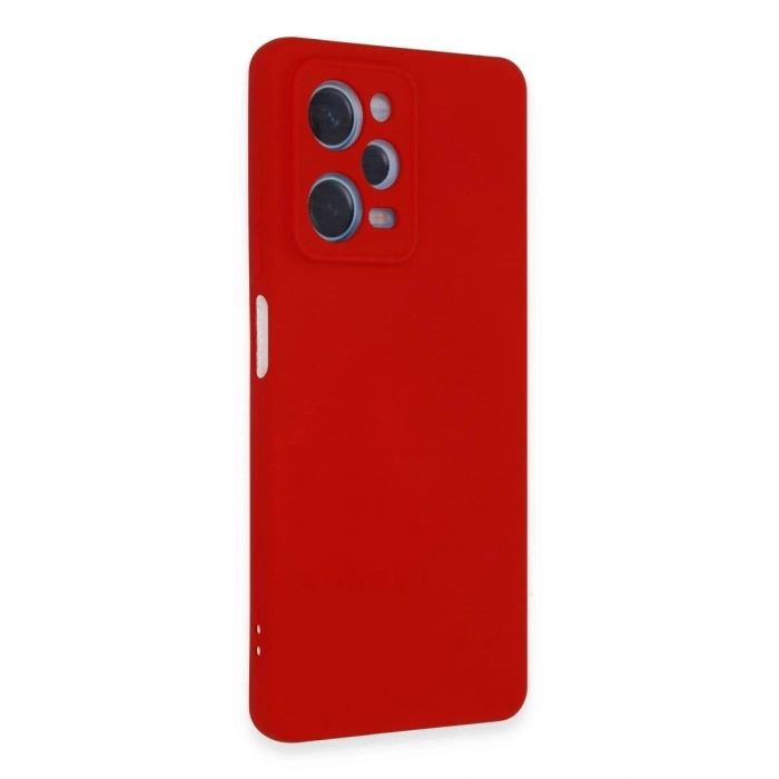 Note 12 Pro 5g Kılıf Nano İçi Kadife  - Kırmızı