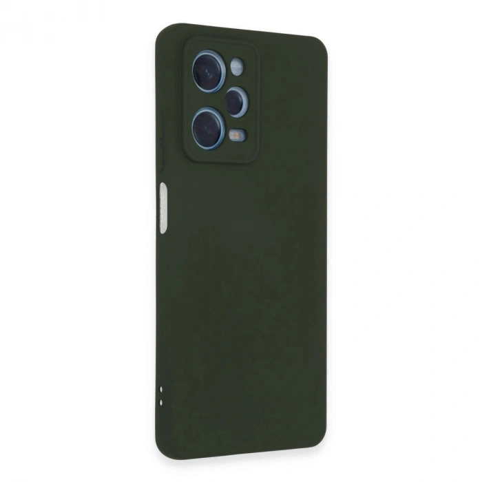 Note 12 Pro 5g Kılıf Nano İçi Kadife  - Koyu Yeşil
