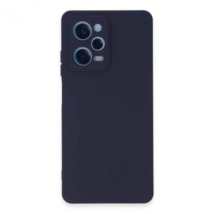 Note 12 Pro 5g Kılıf Nano İçi Kadife  - Lacivert