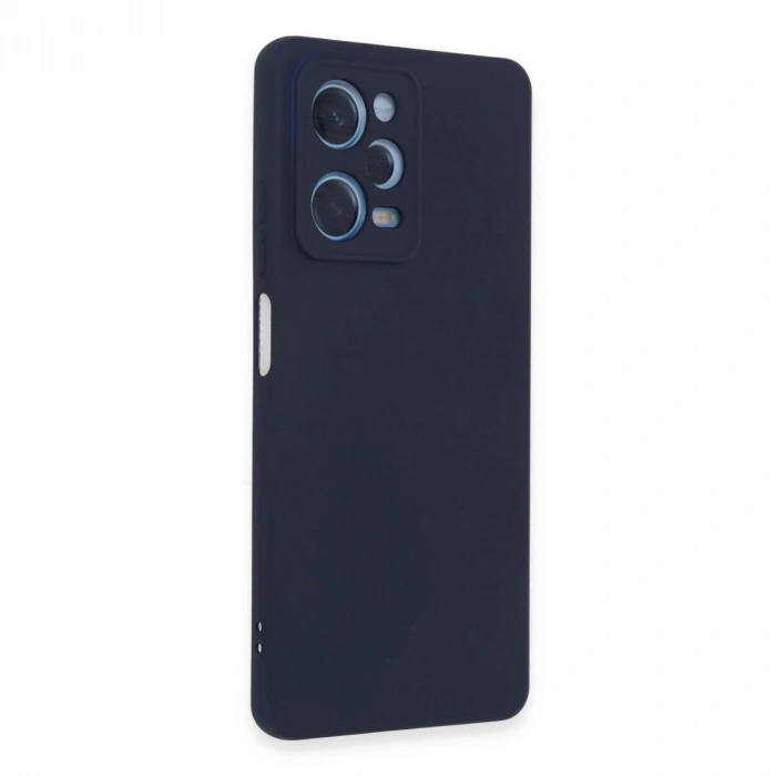 Note 12 Pro 5g Kılıf Nano İçi Kadife  - Lacivert