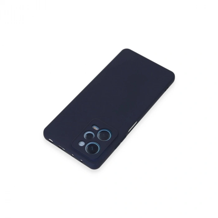 Note 12 Pro 5g Kılıf Nano İçi Kadife  - Lacivert