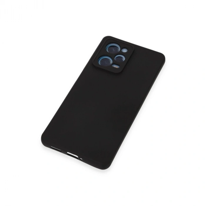 Note 12 Pro 5g Kılıf Nano İçi Kadife  - Siyah