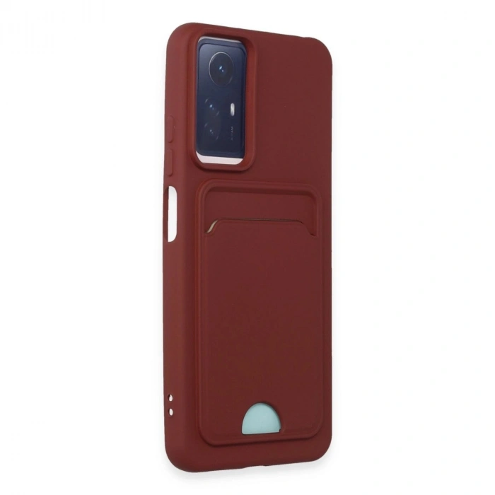 Note 12s Kılıf Kelvin Kartvizitli  - Bordo