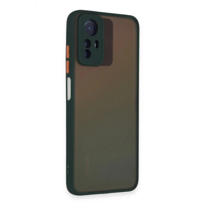 Note 12s Kılıf Montreal  Kapak - Yeşil
