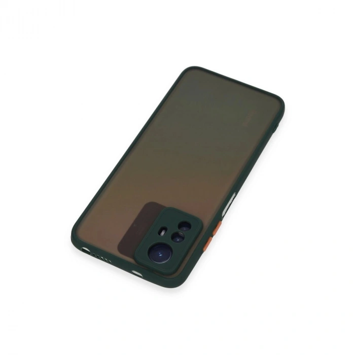 Note 12s Kılıf Montreal  Kapak - Yeşil