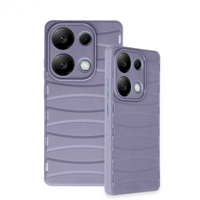Note 13 Pro 4g Kılıf Bibercas  Kapak - Lila