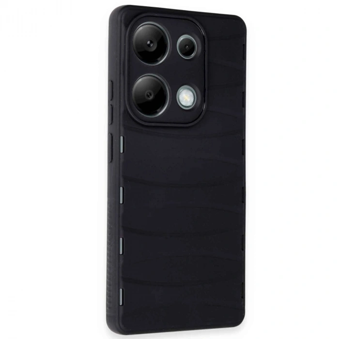 Note 13 Pro 4g Kılıf Bibercas  Kapak - Siyah