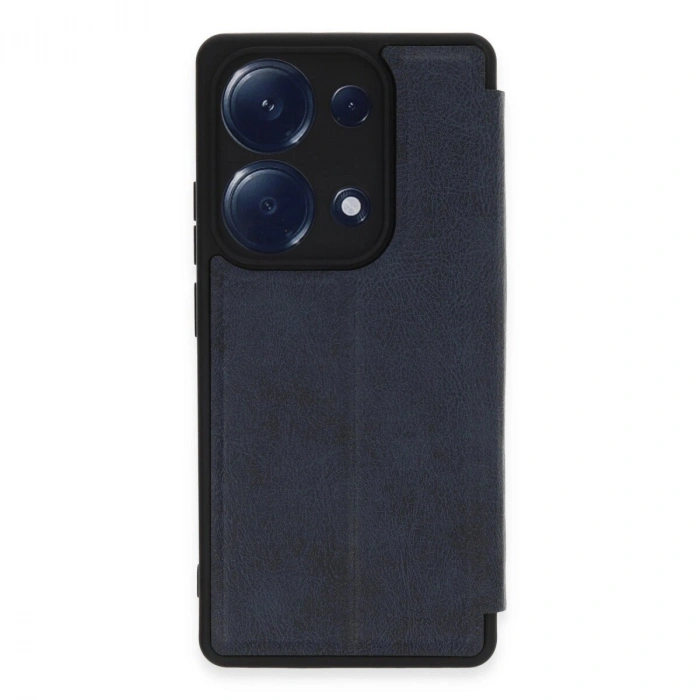 Note 13 Pro 4g Kılıf Flip Cover - Lacivert