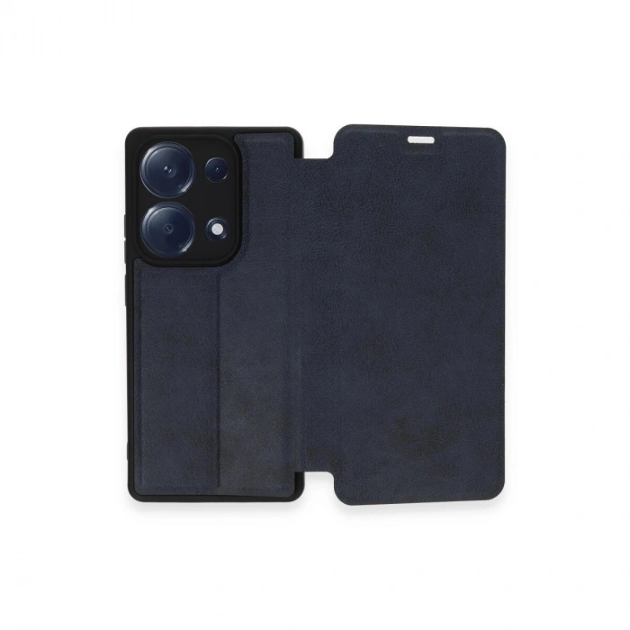 Note 13 Pro 4g Kılıf Flip Cover - Lacivert
