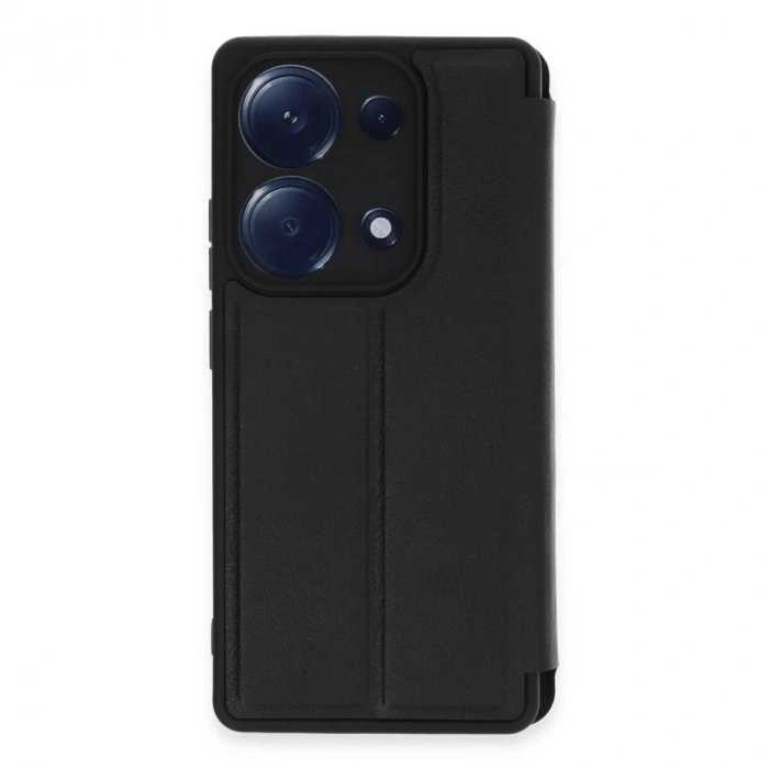 Note 13 Pro 4g Kılıf Flip Cover - Siyah