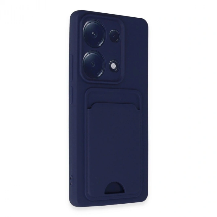 Note 13 Pro 4g Kılıf Kelvin Kartvizitli  - Lacivert
