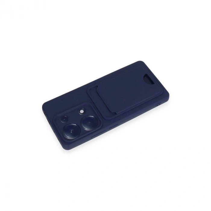 Note 13 Pro 4g Kılıf Kelvin Kartvizitli  - Lacivert