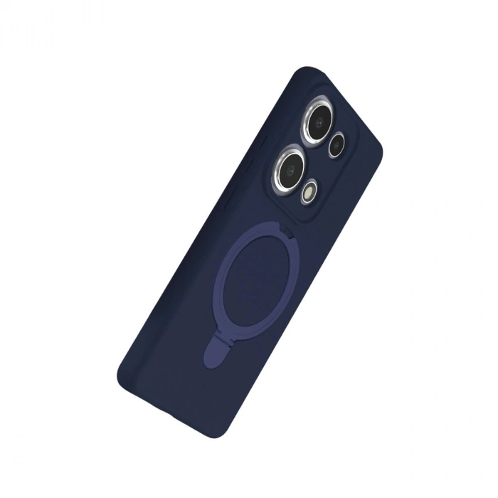 Note 13 Pro 4g Regal Magsafe Standlı Kapak - Lacivert