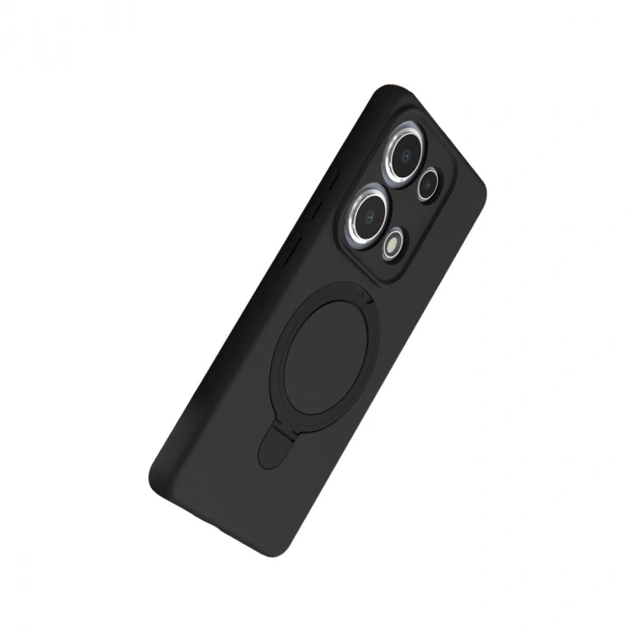 Note 13 Pro 4g Regal Magsafe Standlı Kapak - Siyah