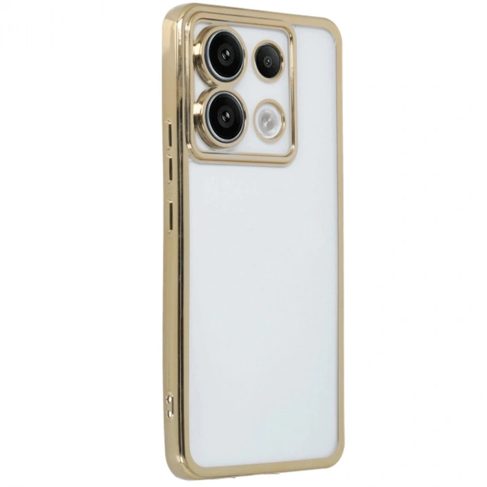 Note 13 Pro 5g Kılıf  Lensli  - Gold