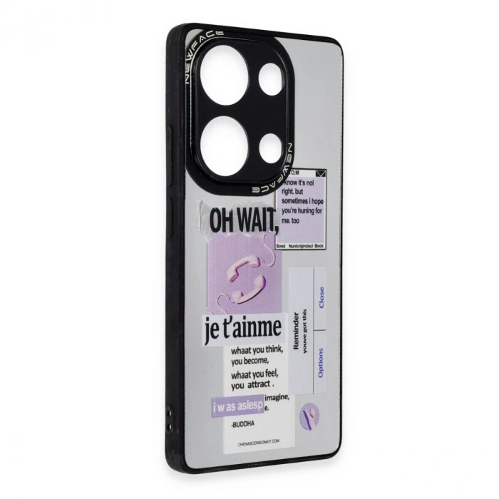 Note 13 Pro 5g Kılıf Mirror Desenli Kapak - Mirror - 4
