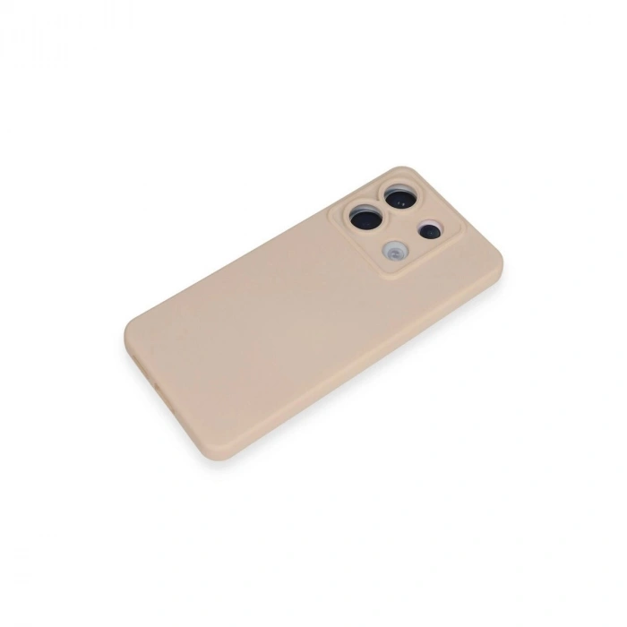 Note 13 Pro 5g Kılıf Nano İçi Kadife  - Pudra