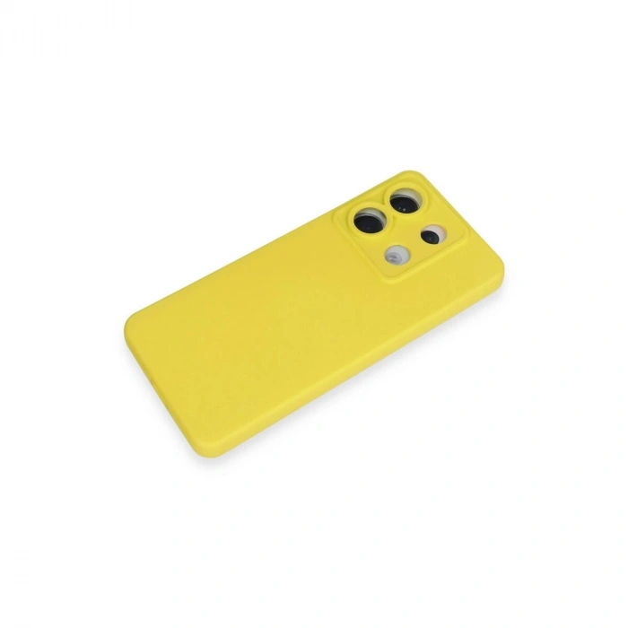 Note 13 Pro 5g Kılıf Nano İçi Kadife  - Sarı