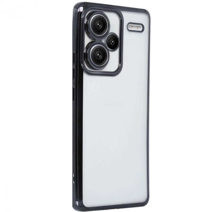 Note 13 Pro Plus Kılıf  Lensli  - Siyah