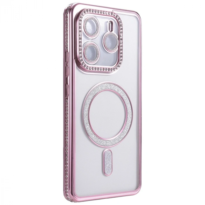 Note 14 4g Joke Simli Magneticsafe Kılıf - Pembe