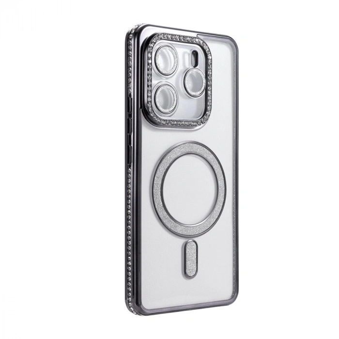 Note 14 4g Joke Simli Magneticsafe Kılıf - Siyah