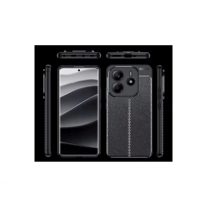 Note 14 4g Kılıf Auto Fus Kapak - Lacivert