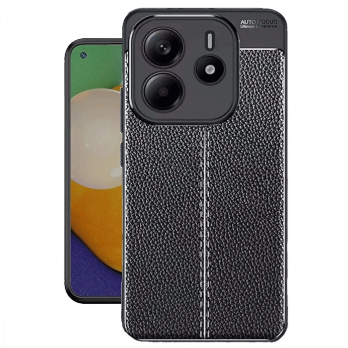 Note 14 4g Kılıf Auto Fus Kapak - Siyah